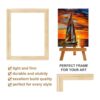 EVNEED Barras estiradoras de lona de 16 x 20 pulgadas