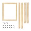 EVNEED Barras estiradoras de lona de 16 x 20 pulgadas