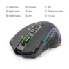 EYOOSO X11 Ratón inalámbrico para juegos retroiluminado_4