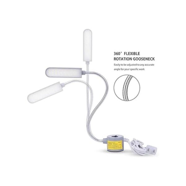 EVISWIY Luz LED para máquina de coser 6 W 2 unidades