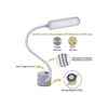 EVISWIY Luz LED para máquina de coser 6 W 2 unidades