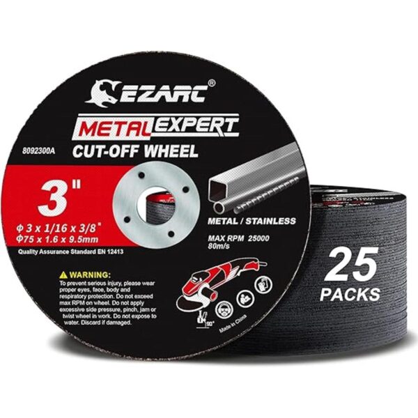 EZARC Paquete de 25 ruedas cortadas rueda de corte de 3 x_1