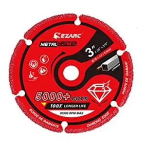 EZARC Rueda de corte de diamante de 3 x 38 pulgadas para_1