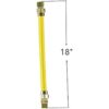 EZFluid Acero inoxidable corrugado amarillo de 18
