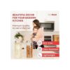 EatNeat Juego de 2 recipientes grandes de vidrio para_5