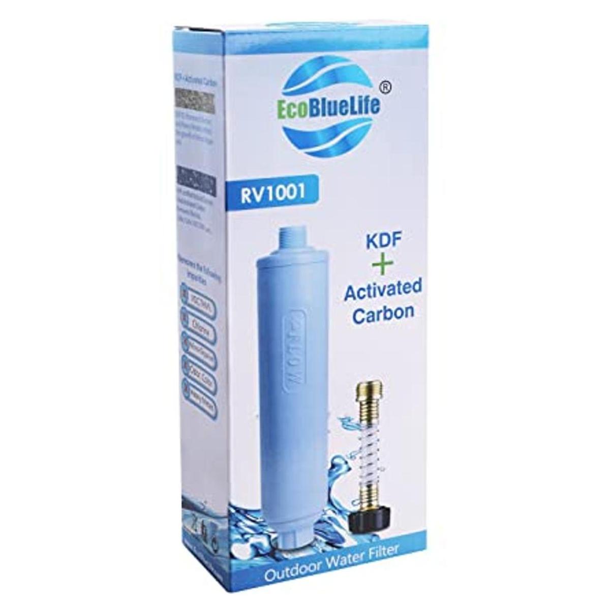 EcoBlueLife Filtro de agua en línea RVFiltro de agua