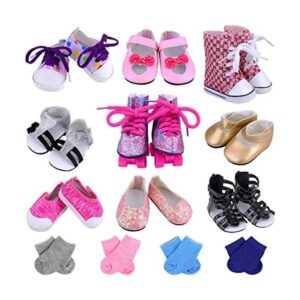 Ecore Fun Los accesorios para muñecas americanas de 18_1