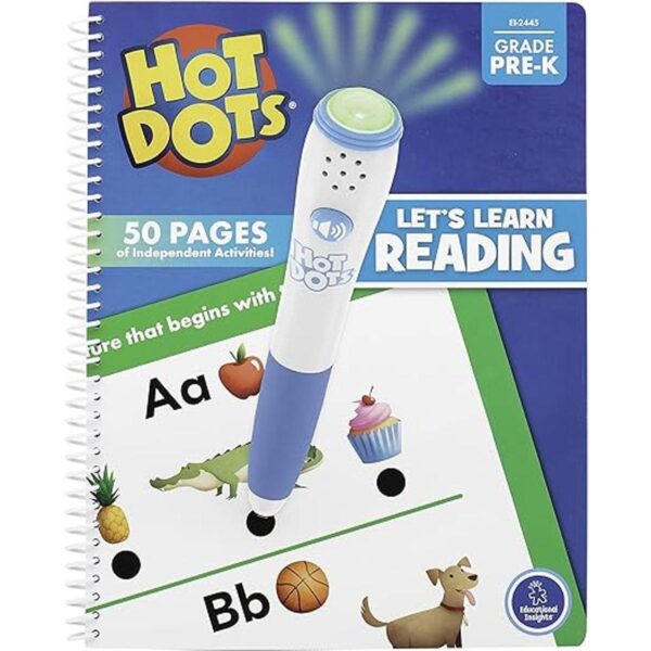 Educational Insights Hot Dots Lets Learn PreK Reading_1