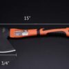 Edward Tools Hacha de camping Harden de 15 pulgadas con_2