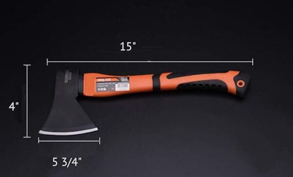 Edward Tools Hacha de camping Harden de 15 pulgadas con_2