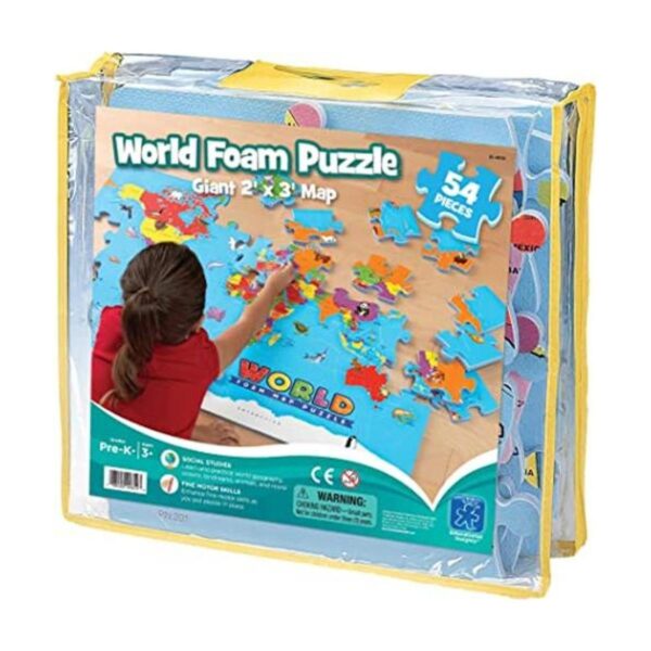 Educational Insights World Foam Map Puzzle_1