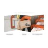 Edward Tools Abrazadera C de acero resistente de 8