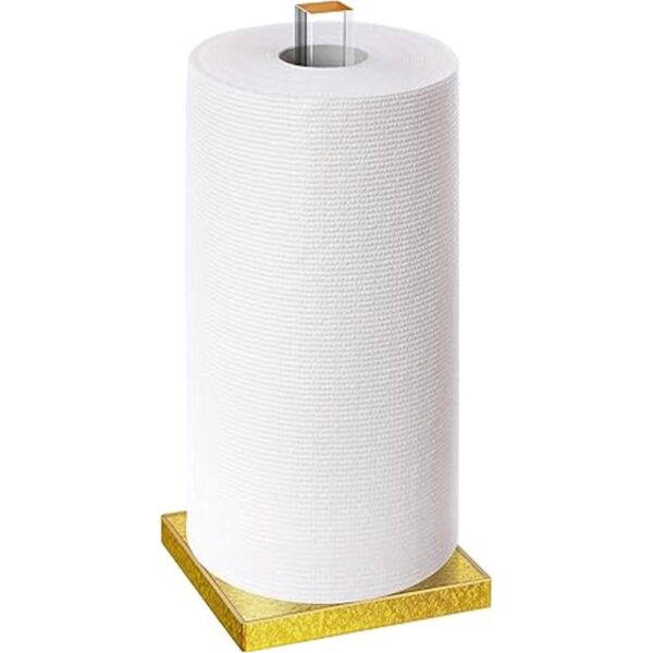 Elavain Elegante soporte para toallas de papel acrílico