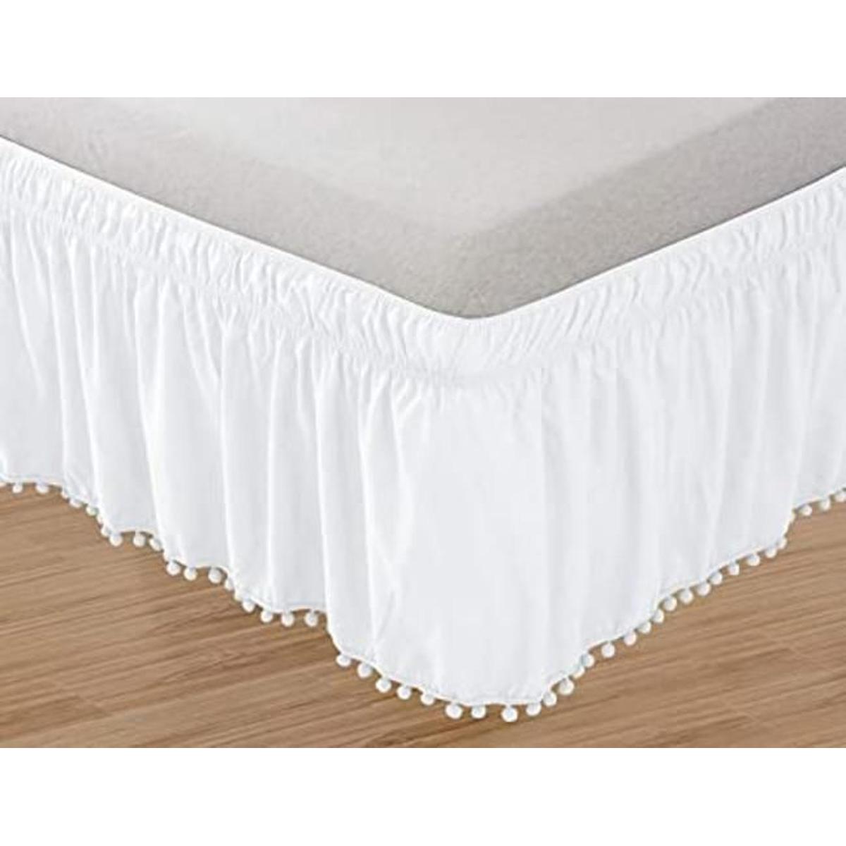 Elegant Comfort Rodapié elástico de lujo resistente a