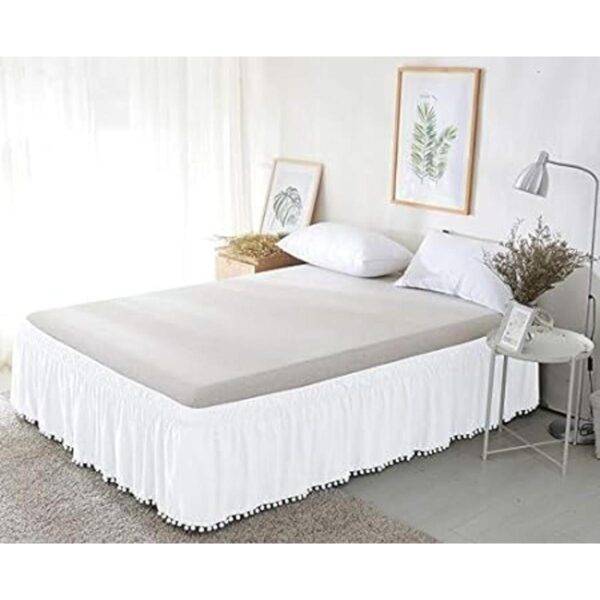 Elegant Comfort Rodapié elástico de lujo resistente a