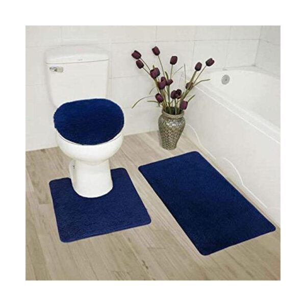 Elegant Home Goods Juego de 3 piezas de tapetes de baño_1