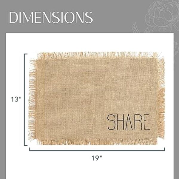 Elrene Home Fashions Farmhouse Living Sentiments Manteles_4