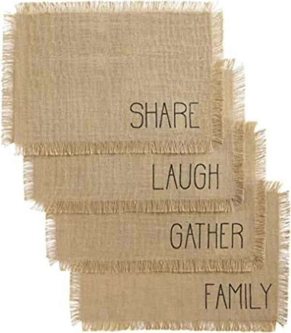 Elrene Home Fashions Farmhouse Living Sentiments Manteles_1