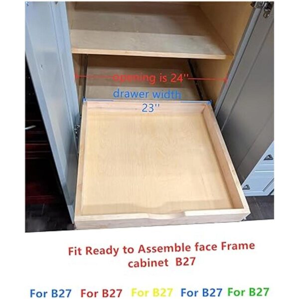 Elysian Bandejas de madera para cajones organizador de_2
