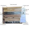 Elysian Bandejas de madera para cajones organizador de_5