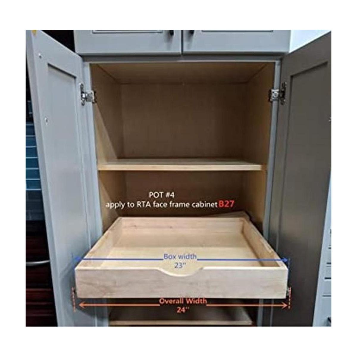 Elysian Bandejas de madera para cajones organizador de