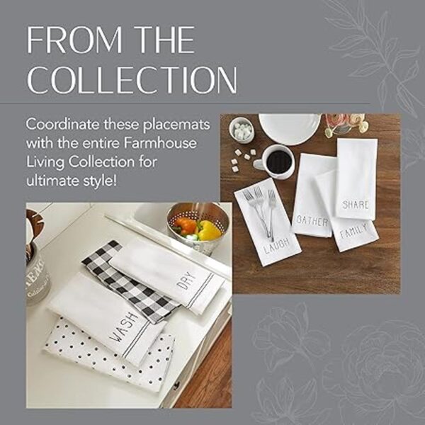 Elrene Home Fashions Farmhouse Living Sentiments Manteles_6
