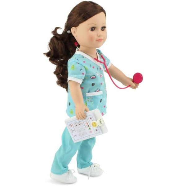 Emily Rose Ropa de muñeca de 18 pulgadas 6 piezas para