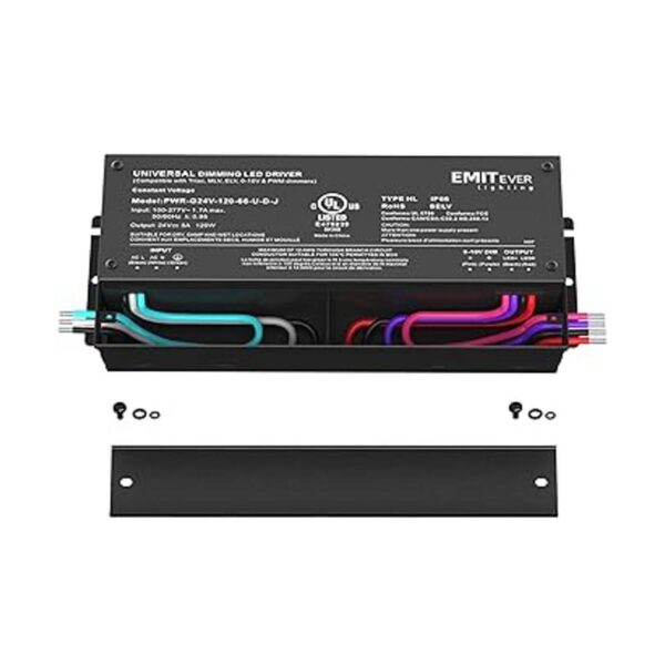 Emitever Controlador LED regulable de 120 W fuente de_2