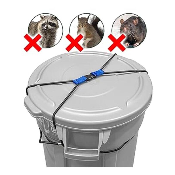 Encased Bloqueo de basura extra grande para animales o_2