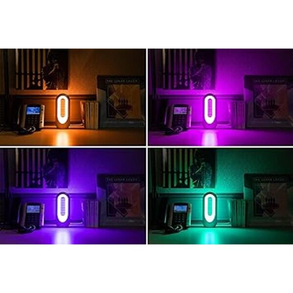 Enbrighten Lámpara LED que cambia de color noche moderna_6