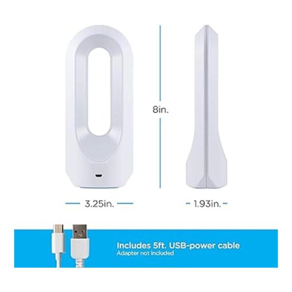 Enbrighten Lámpara LED que cambia de color noche moderna_5