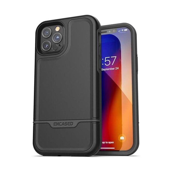 Encased Compatible con iPhone 12 Pro cinturón clip funda_2
