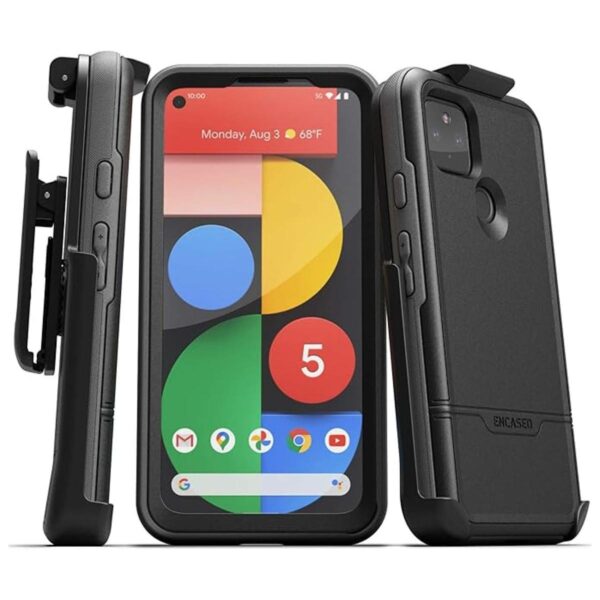 Encased Pixel 5 Funda con protector de pantalla y clip_1