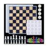 Endoto Juego de ajedrez con tablero de damas molde de_1