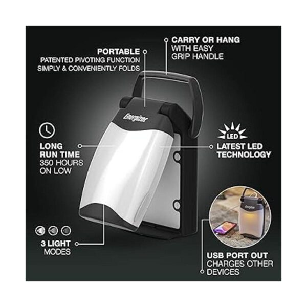 Energizer Weatheready Linterna portátil LED plegable