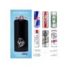 Enfriador de latas de acero inoxidable con aislamiento