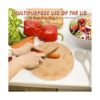 Ensaladera grande con tapa juego de cuencos de fibra de