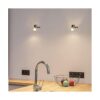EsLuker.ly Juego de 20 luces solares de plástico ABS de_3