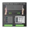 Escurridor de platos expandible enrollable de hasta 22.8_4