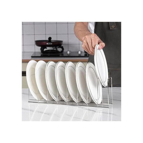Escurridor de platos pequeño acero inoxidable para_2