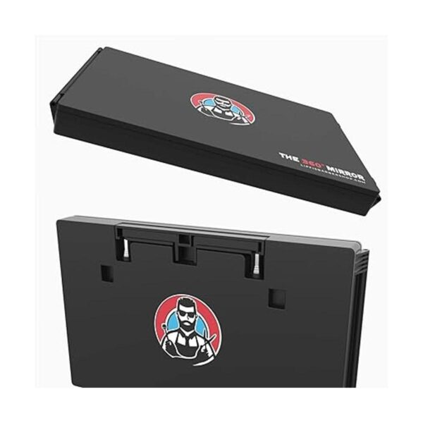 Espejo de 360 Espejo de 3 vías para autocorte de cabello_5