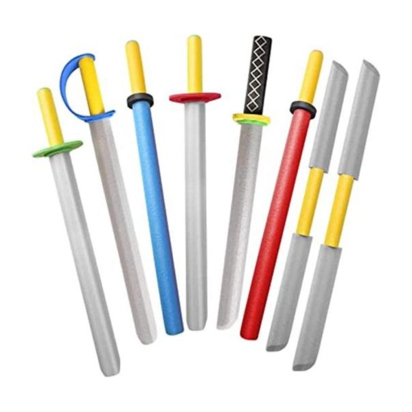 Espadas de espuma para niños 22 pulgadas juego de 8_1