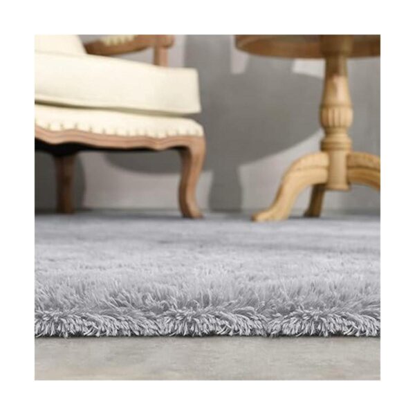 Espiraio Alfombras peludas color verde para dormitorio_6