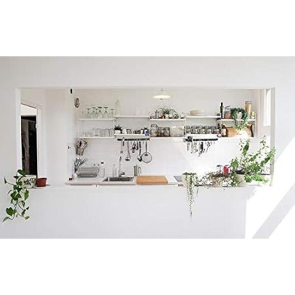 Estante de cocina con 10 ganchos en forma de S estante