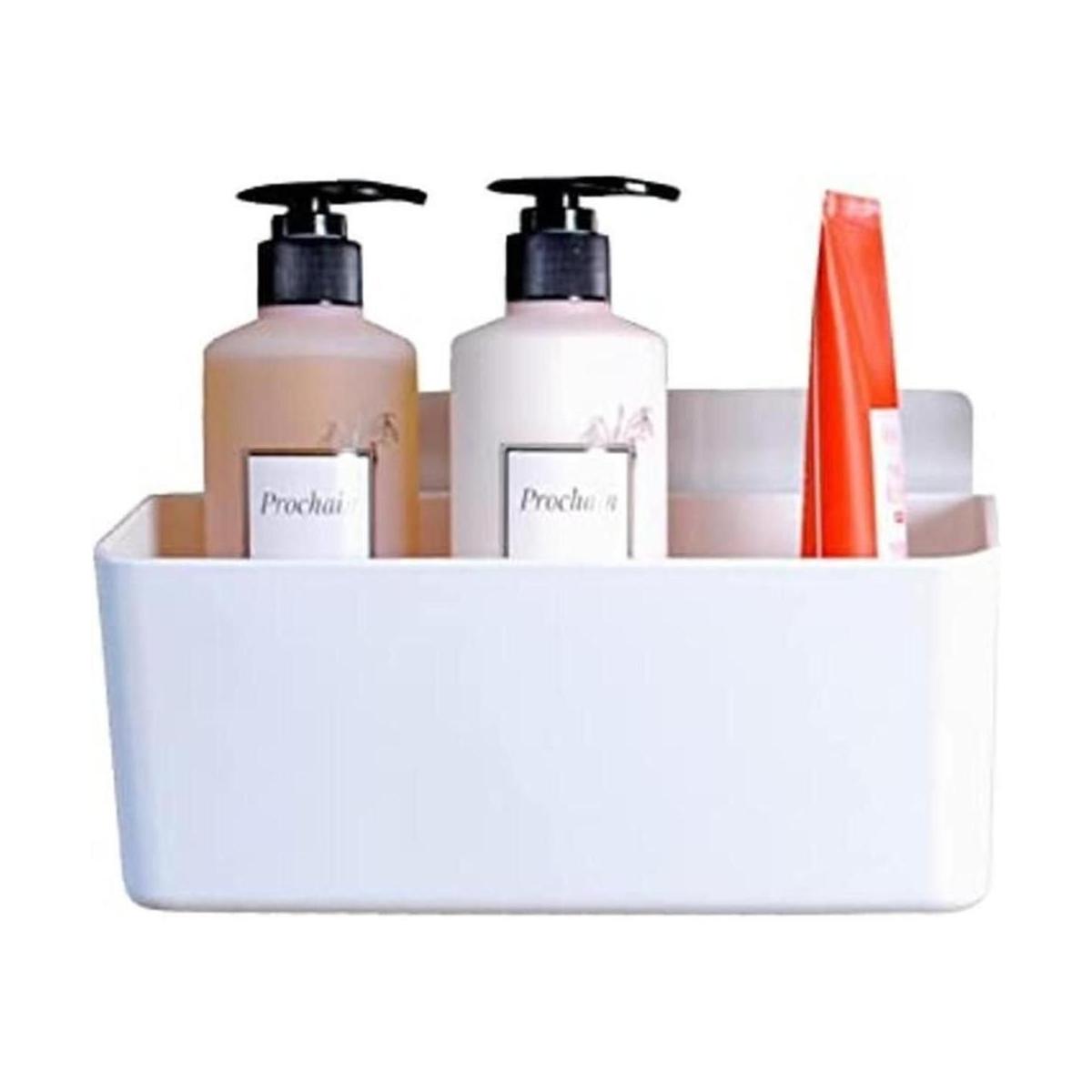 Estante de baño estante adhesivo organizador de baño
