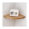 Estante esquinero para pared estante flotante de madera_1