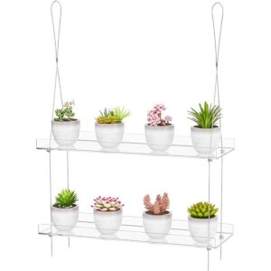 Estantes transparentes para colgar en la ventana para_1