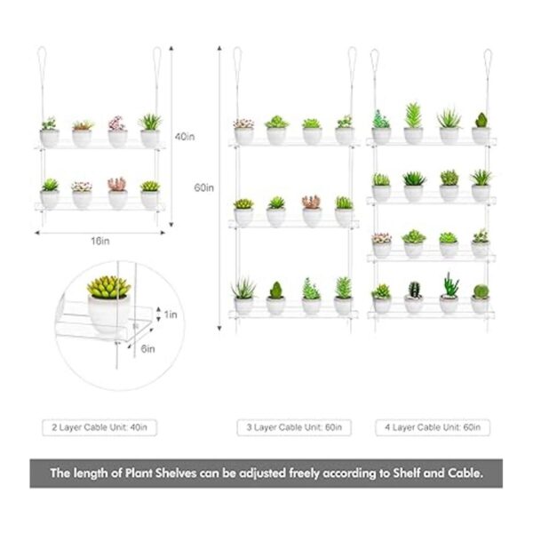 Estantes transparentes para colgar en la ventana para_3