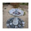 Estatua de perro meditante de Buda Perro zen Namaste