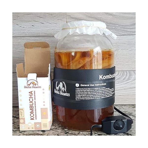 Estera de calor ajustable Kombucha Bucha Brewers